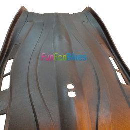 Siège en fibre résine pour vélo couché - Noir