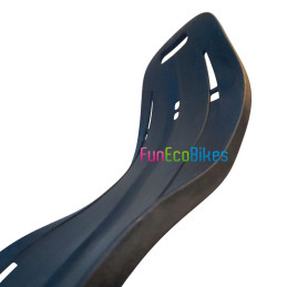 Siège en fibre résine pour vélo couché - Noir