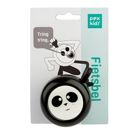 Sonnette bicyclette enfant acier design Panda