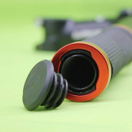 Embout de cintre VTT noir - Par 10