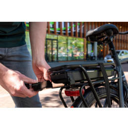 Serrure à batterie Bosch VAE BES2/BES3 noir mat Steco