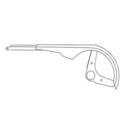 Protection chaine vélo résistant 46 et 48 dents SKS