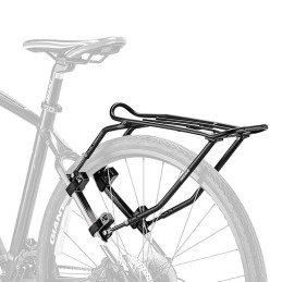 Porte‑bagages arrière pour vélo sur haubans avec système PakRak