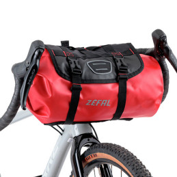 Sacoche de guidon étanche Zéfal Z Adventure F10 Noir Rouge