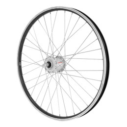 Roue vélo de 26 pouces avec dynamo dans moyeu à écrou