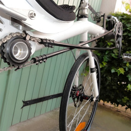 Tube de chaine haute qualité ultra flexible pour vélo couché