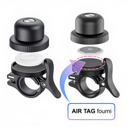 AirBell Sonnette de vélo avec puce de localisation