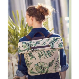 Sacoche vélo double pour porte bagages BASIL EVERGREEN 28/38L