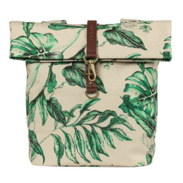 Sacoche vélo double pour porte bagages BASIL EVERGREEN 28/38L