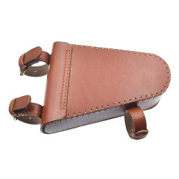 Ancienne Trousse/Sacoche à Outils Vélo En Cuir - Fabrication Française - Collector