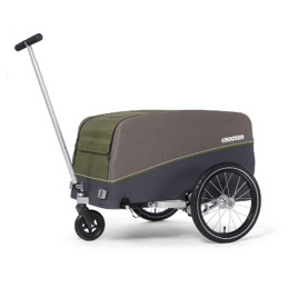Kit charrette manuelle pour remorque vélo cargo Croozer