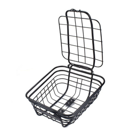 Panier Pliable Pour Vélo VTT – Fixation Avant Ou Arrière, Suspendu, Idéal Pour Courses Ou Pique-nique
