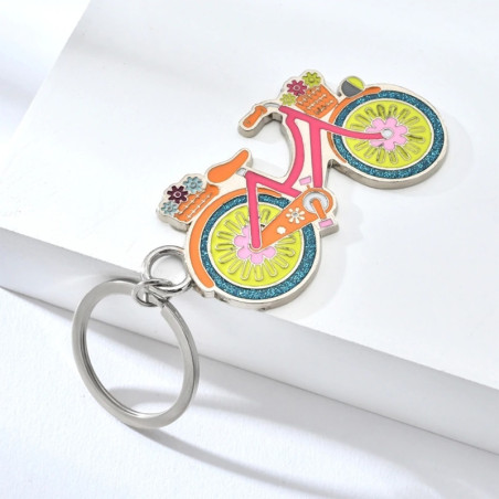 Porte-clés en forme de vélo amusant et pratique | Dès 0,42