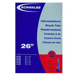 Chambre à air valve Presta pour vélo 26 x 1.00 - 1.50 Schwalbe