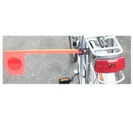 Ecarteur pour signaler le danger à vélo