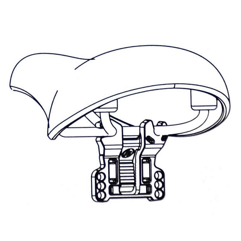 Sangle De Fixation Pour Feu Arrière De Vélo - En Silicone, Réglable, Facile à Installer (support Selle/lumière)