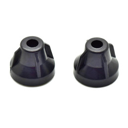 Lot De 2 écrous Roue Vélo - 9,5 Mm, Pas De 1 Mm - Pour Vélo Ancien - Neuf