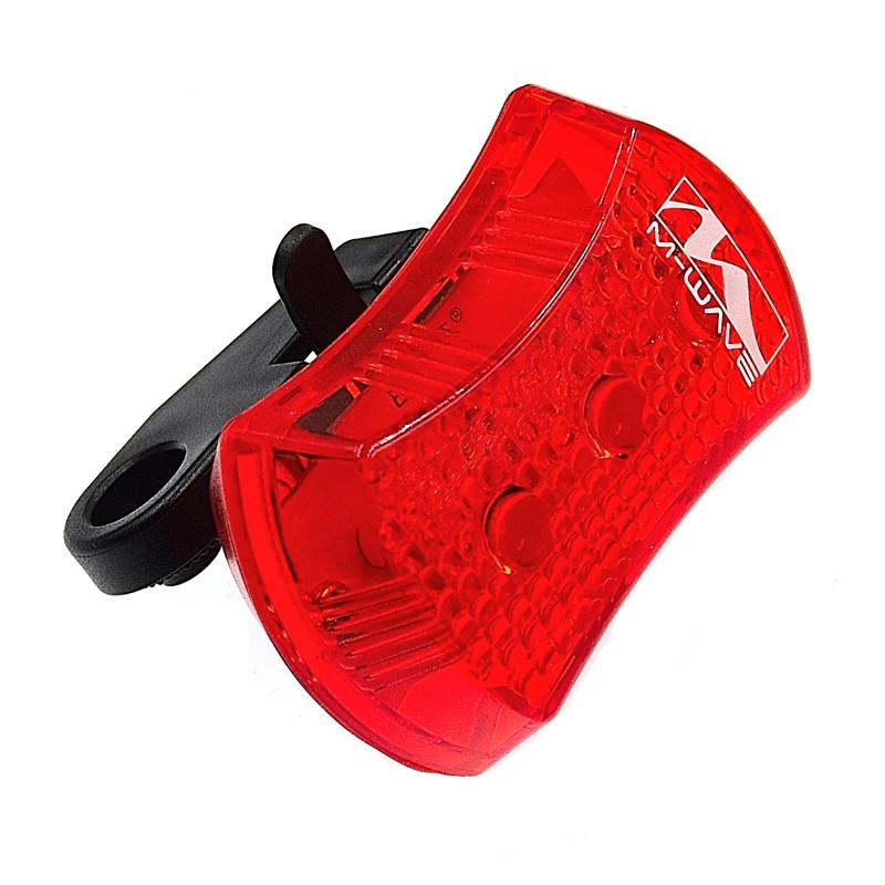Set D’éclairage Vélo M-Wave Cobra – LED Rouge Et Blanche – Léger 18 G, Montage Sans Outil – Modèle Aléatoire