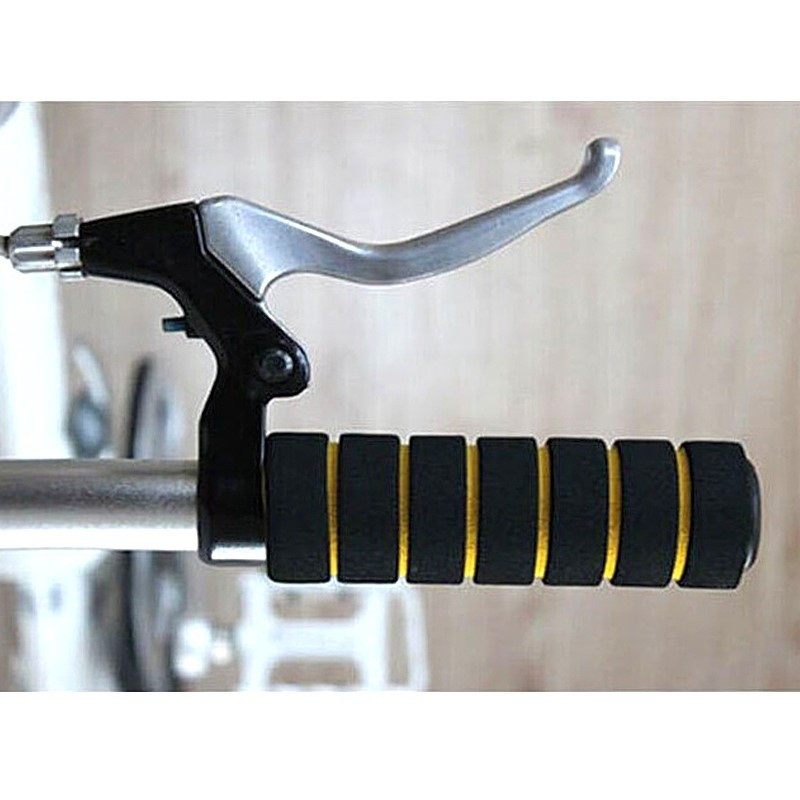 Poignées De Guidon De Vélo En Mousse Extensible Et Flexible Pour Poignée De Vélo Papillon